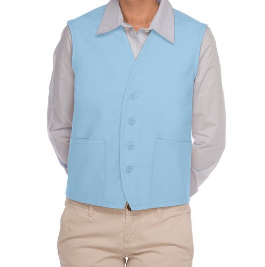 Uniform Vests in Light Blue